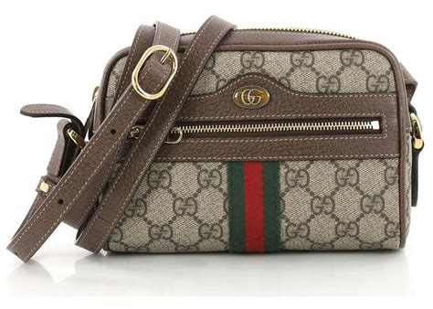 gucci small crossbody monogram|gucci monogram shoulder bag.